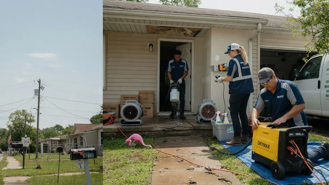 Storm Damage Water Removal in Kossuth, PA near me